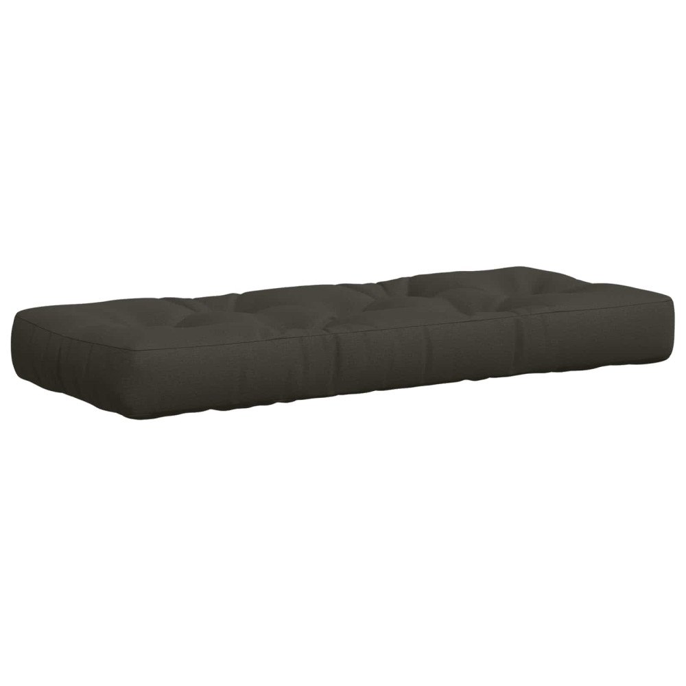 vidaXL Pallkudd VIANEN 100% Polyester Antracit 120 x 40 x 12 cm