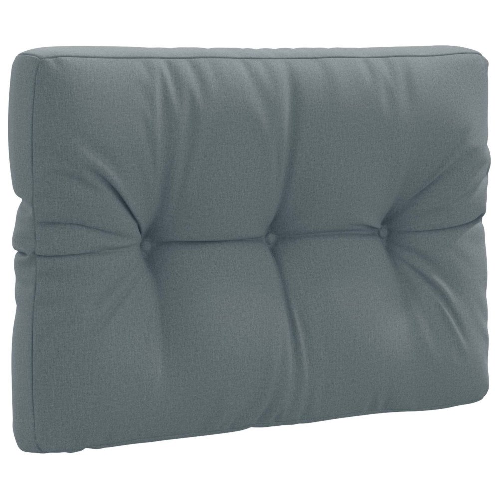 vidaXL Pallryggkudde VIANEN 100% Polyester Blå 70 x 50 x 12 cm