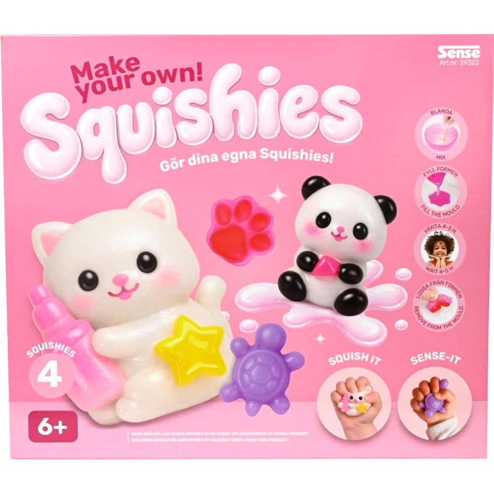 Sense Skapa Squishies Stort Set
