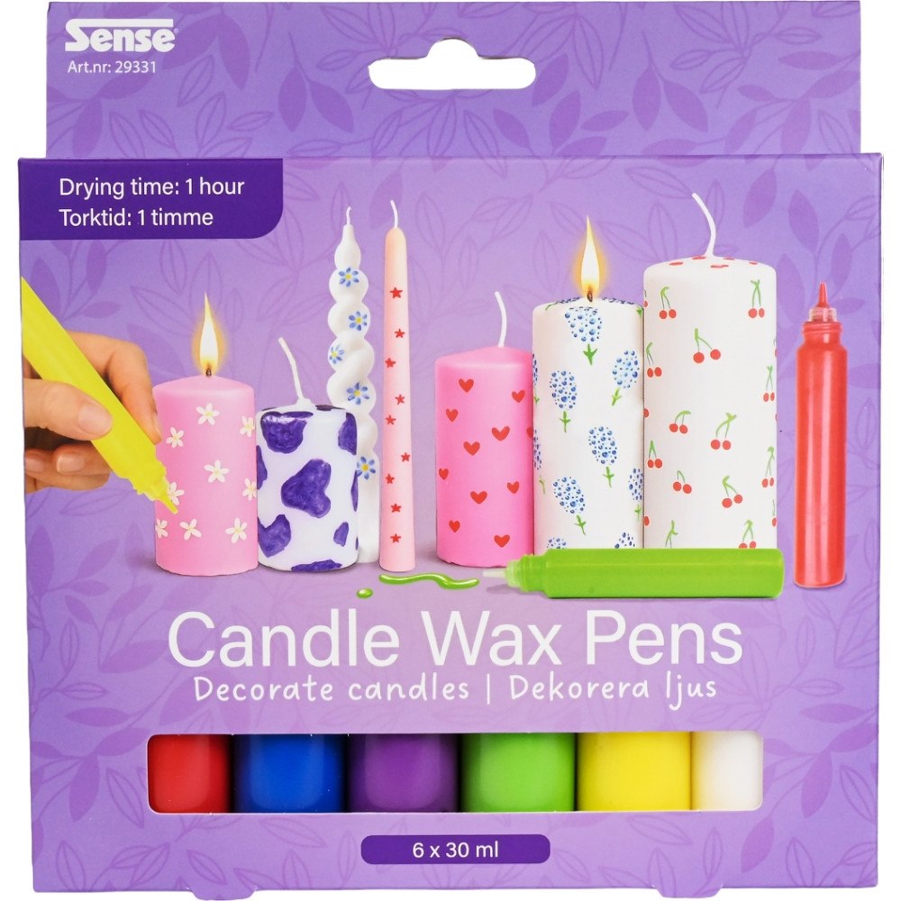 Sense Dekorera ljus - Ljuspennor 6-pack