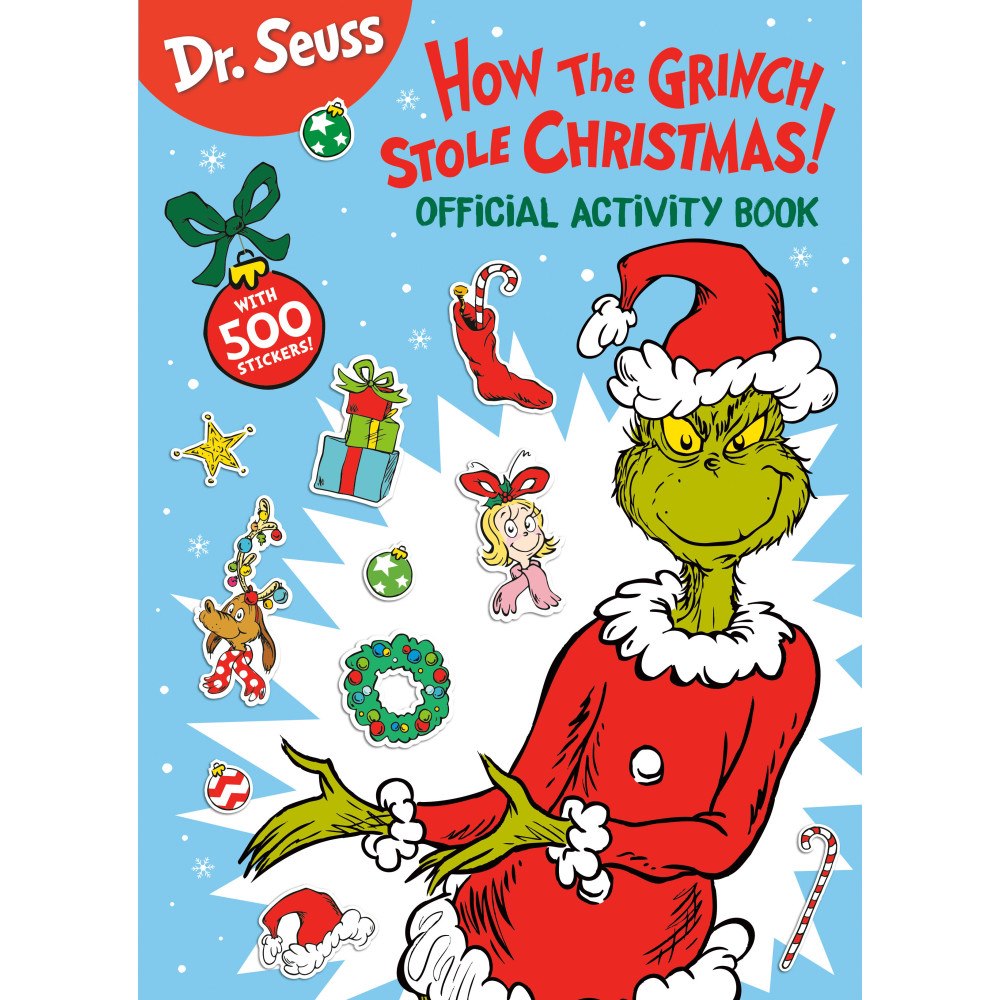 Random House Dr. Seuss: How the Grinch Stole Christmas! Official Activity Book with 500 Stickers (häftad, eng)