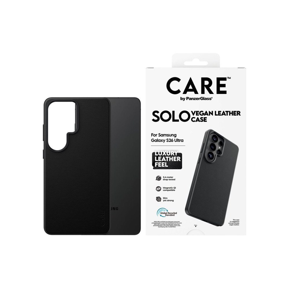 PanzerGlass CARE by PanzerGlass Solo - baksidesskydd för mobiltelefon