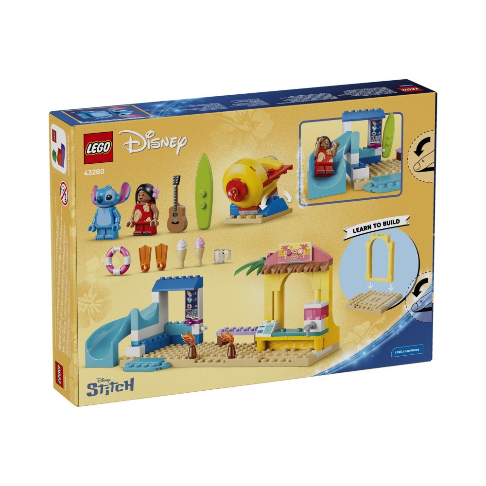 LEGO LEGO Disney 43280 - Beach Fun with Lilo & Stitch - byggsats