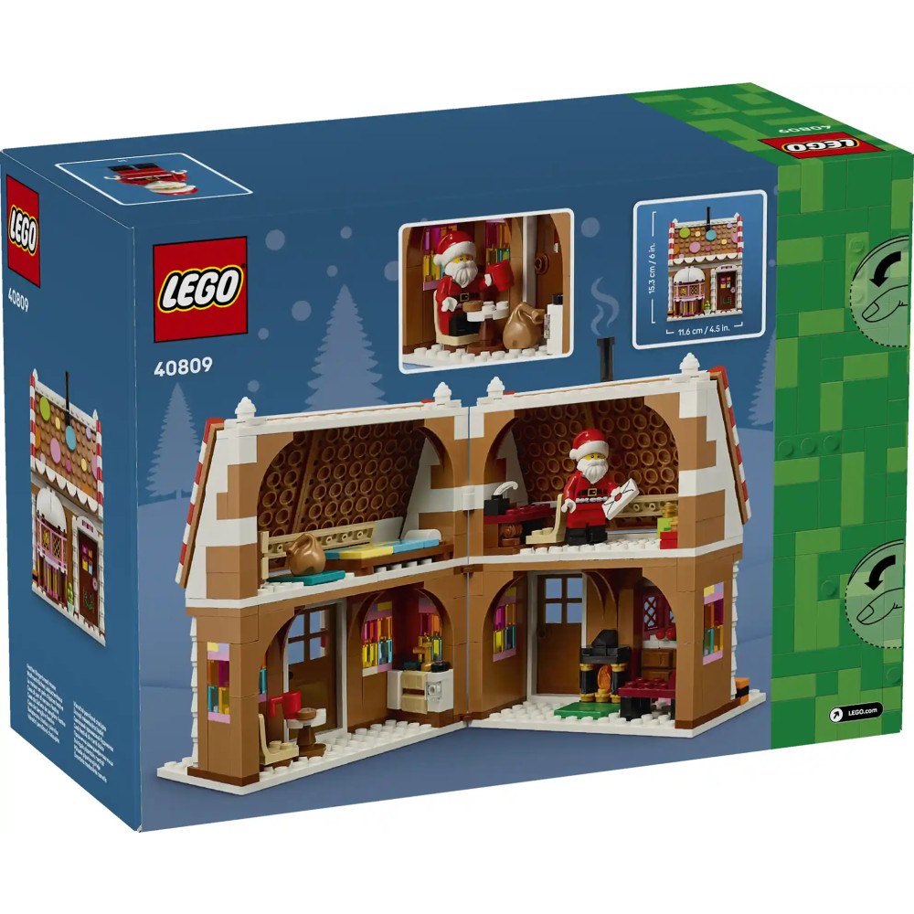 LEGO® LEGO® 40809 Vánoční perníková chaloupka, Vánoční dárek pro děti