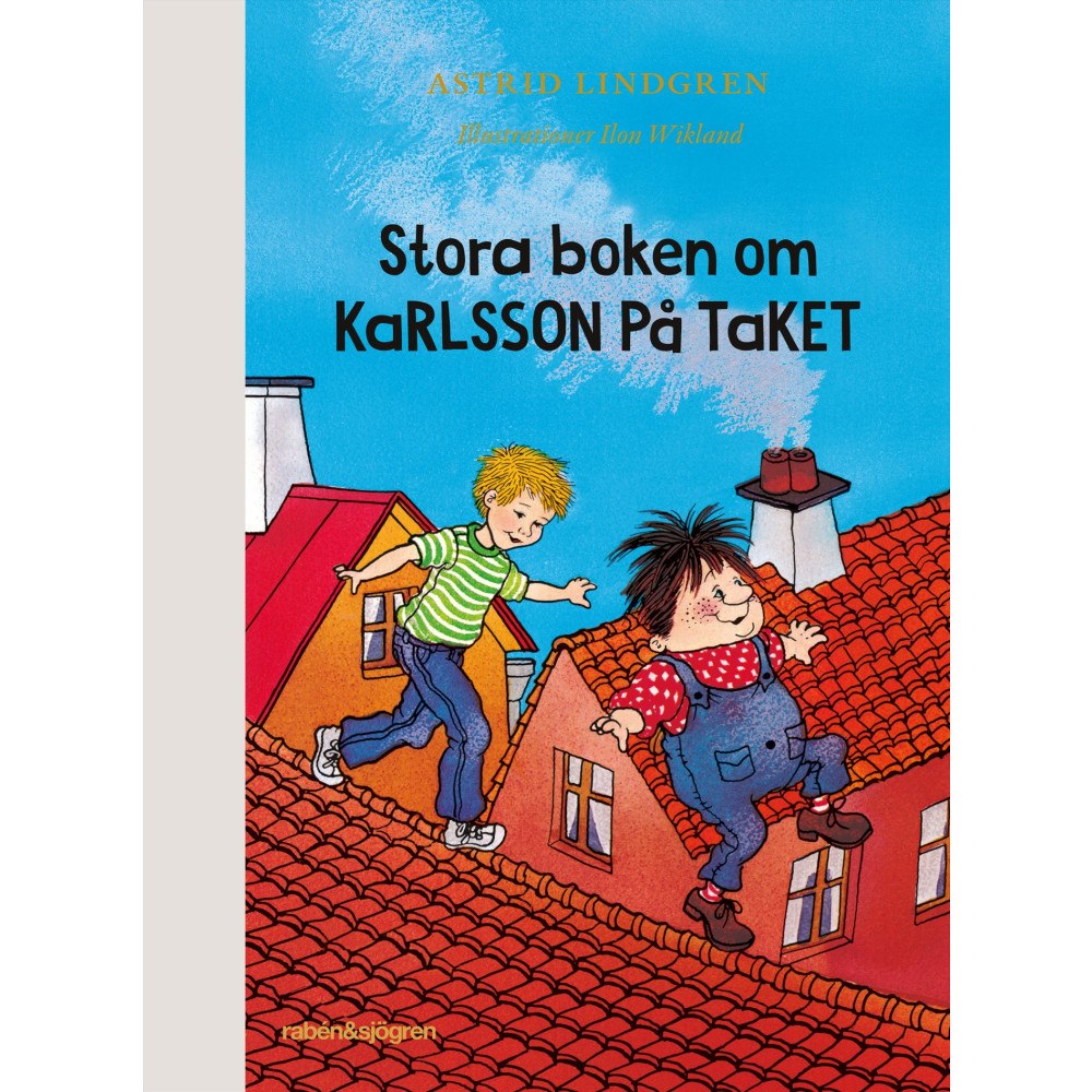 Astrid Lindgren Stora boken om Karlsson på taket (inbunden) (Skadad)