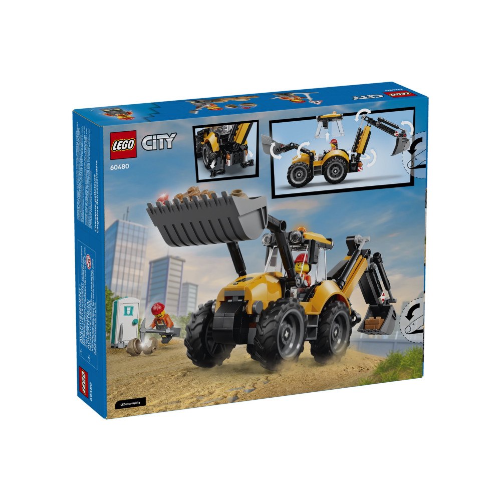 LEGO LEGO City 60480 - Gul Grävmaskin - byggsats