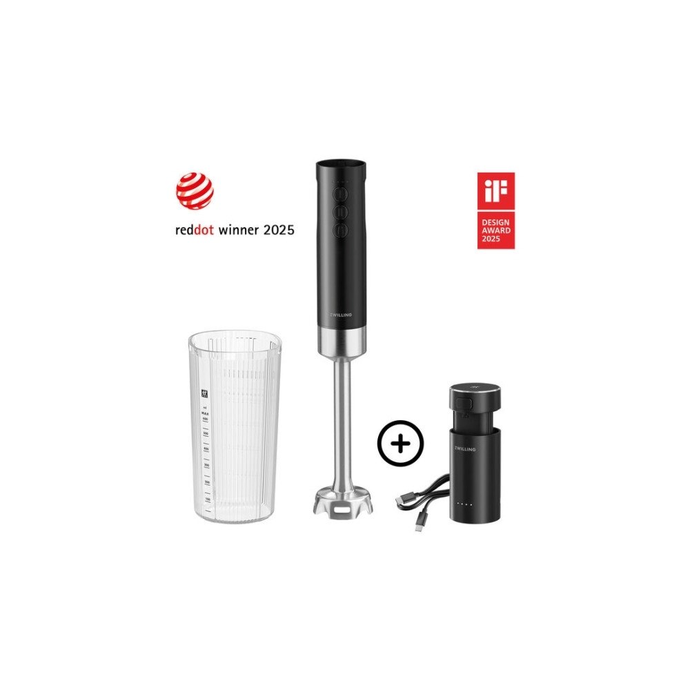 Zwilling ZWILLING XTEND 1030457 sladdlös stavmixer 250 W 0,6 L starts...