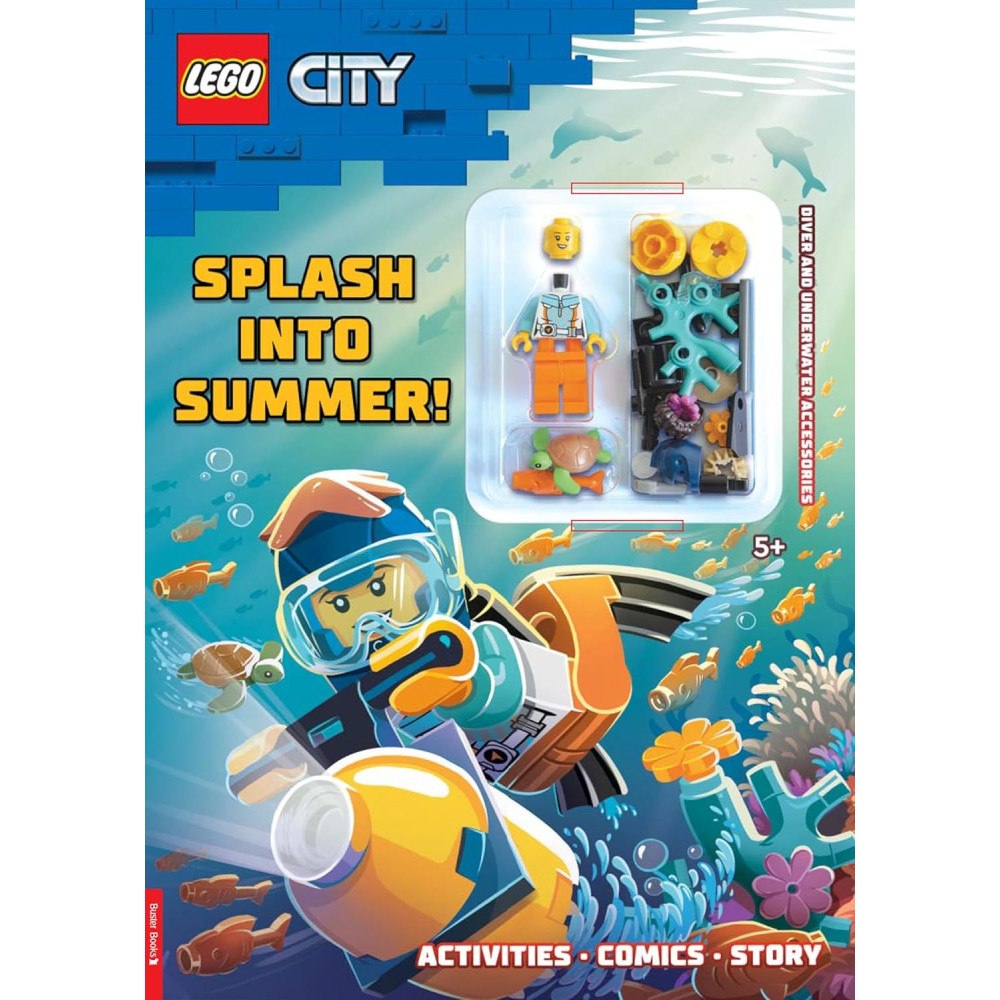 66 Books Ltd Lego City: Splash Into Summer (inc toy) (inbunden, eng)
