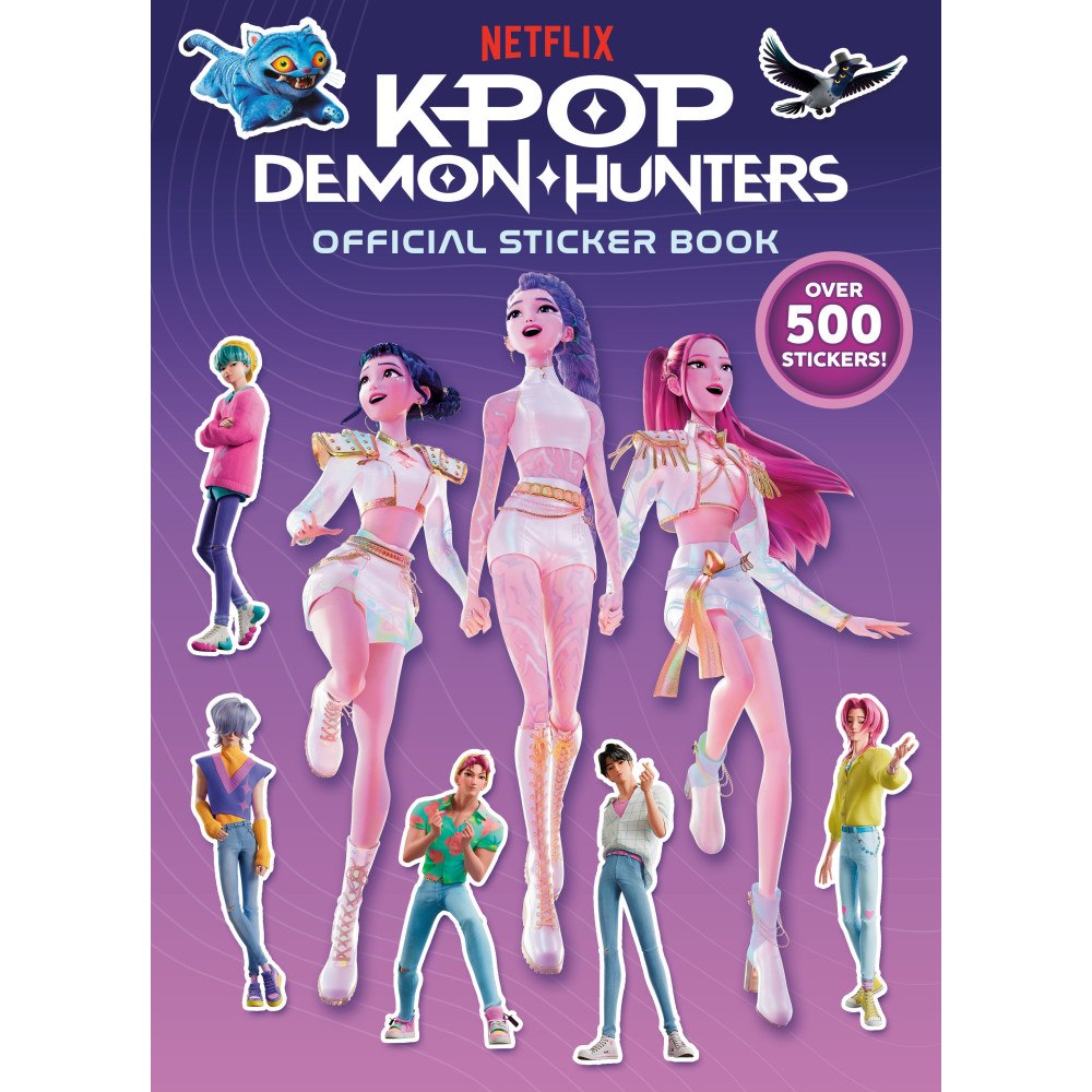 Random House KPop Demon Hunters: Official Sticker Book (häftad, eng)