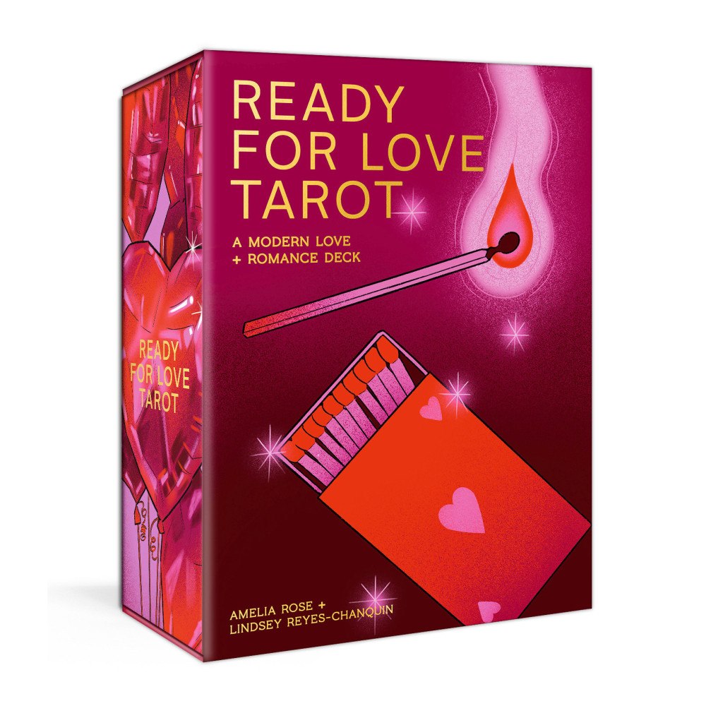 Amelia Rose Ready for Love Tarot: A 78-Card Deck and Guidebook. A Modern Love and Romance Deck