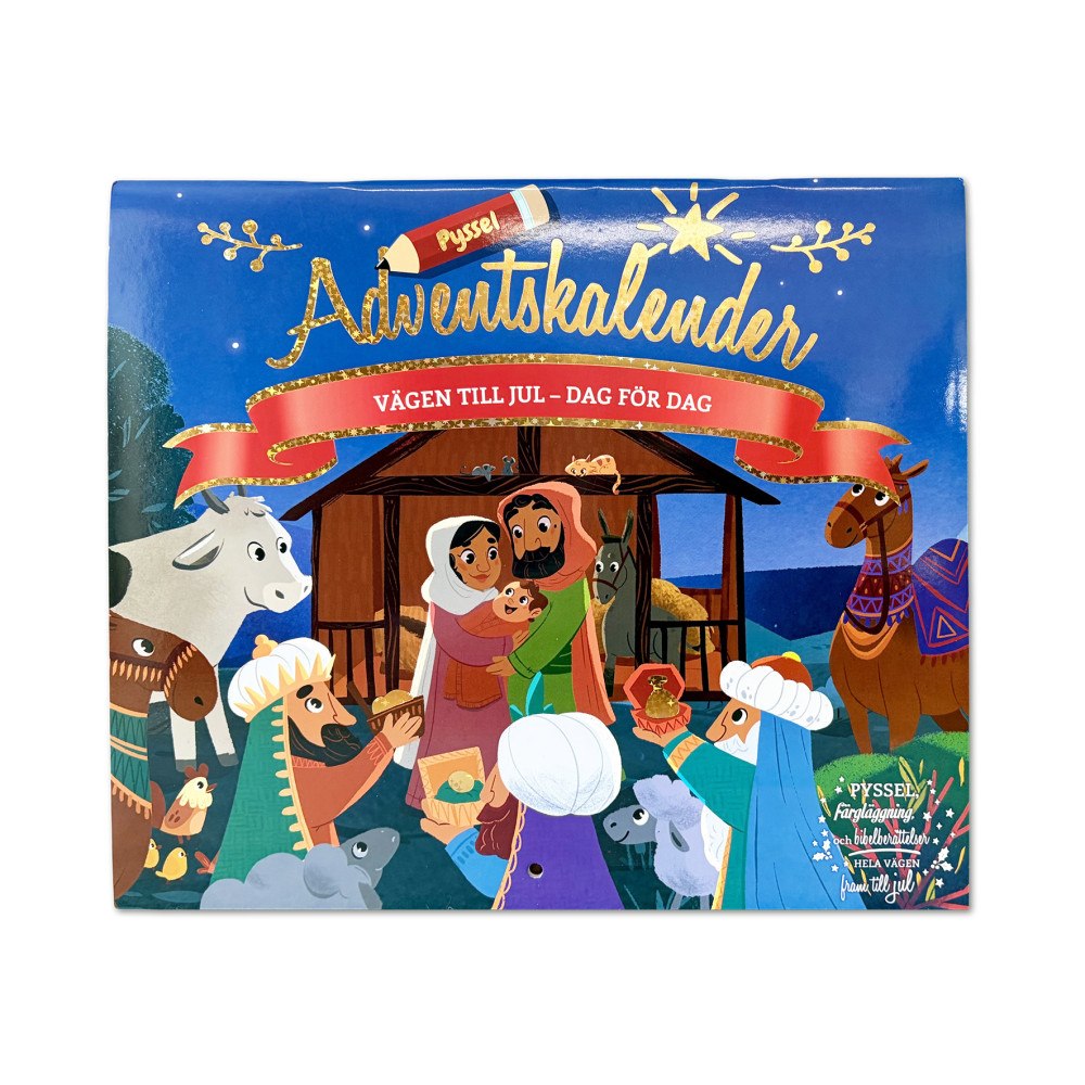 Jacob Vium-Olesen Vägen till jul - dag för dag : pysseladventskalender (häftad)