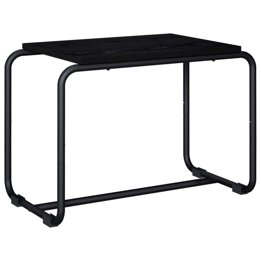 vidaXL TV-bänk 60 x 35,5 x 42 cm Svart ek Konstruerat trä