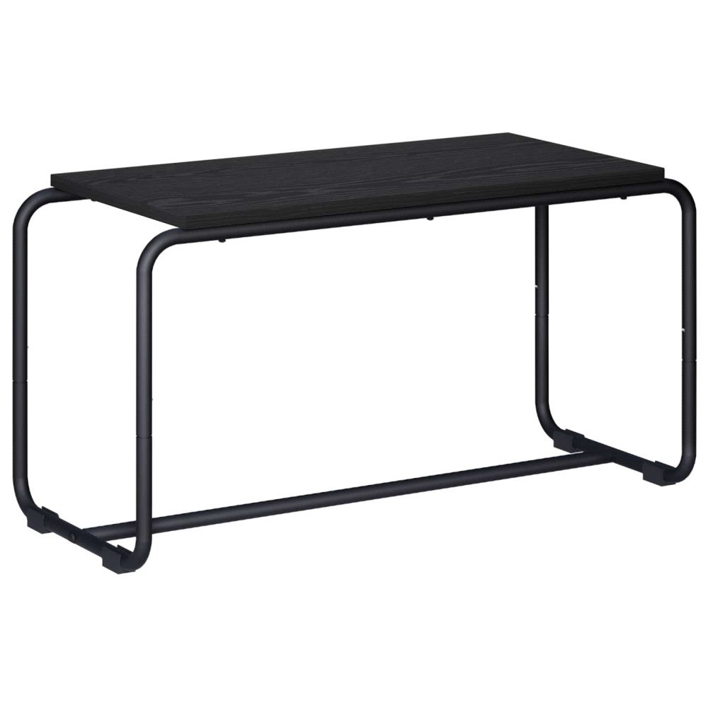vidaXL TV-bänk 80 x 35.5 x 42 cm Svart ek Konstruerat trä