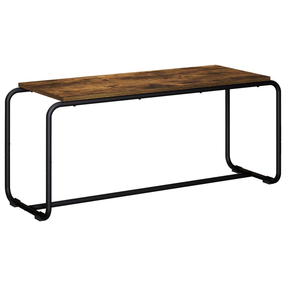 vidaXL TV-bänk 98 x 35.5 x 42 cm Rökt ek Konstruerat trä