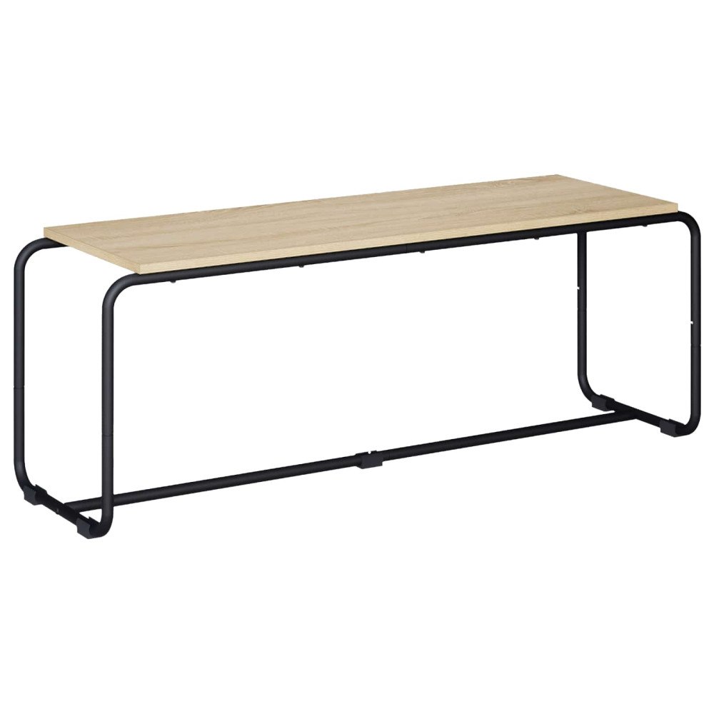 vidaXL TV-bänk 113.5 x 35.5 x 42 cm Sonoma-ek Konstruerat trä