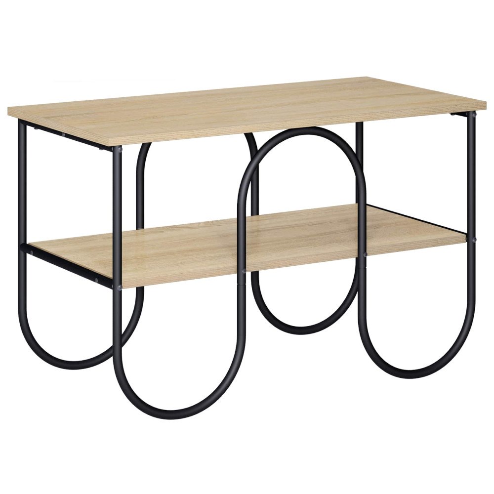vidaXL TV-bänk 80 x 40 x 50 cm Sonoma-ek Konstruerat trä