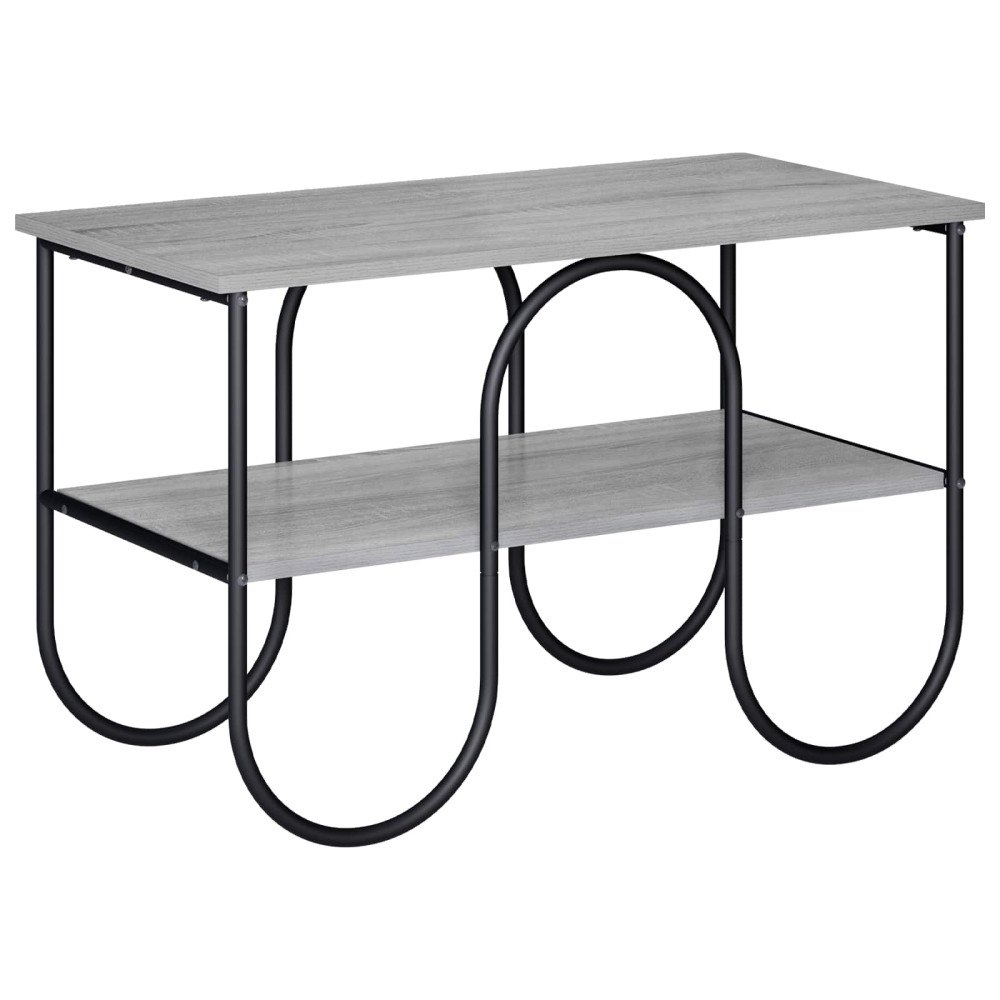 vidaXL TV-bänk 80 x 40 x 50 cm Grå Sonoma Konstruerat trä