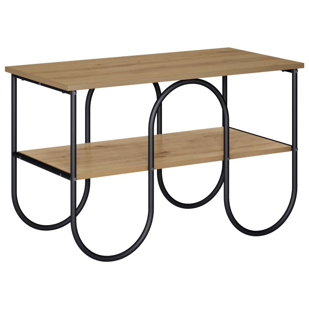 vidaXL TV-bänk 80 x 40 x 50 cm Artisan-ek Konstruerat trä