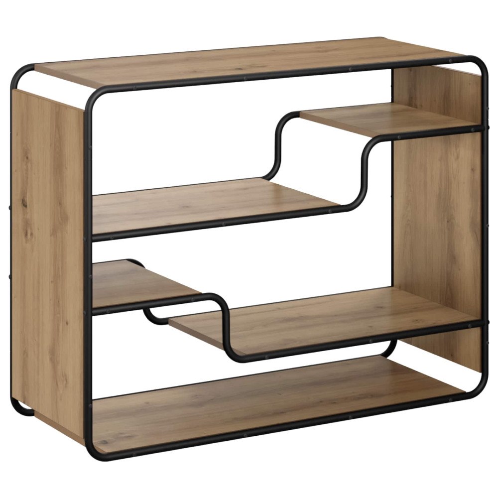 vidaXL Sideboard Artisan-ek 98 x 37,5 x 75,5 cm Konstruerat trä