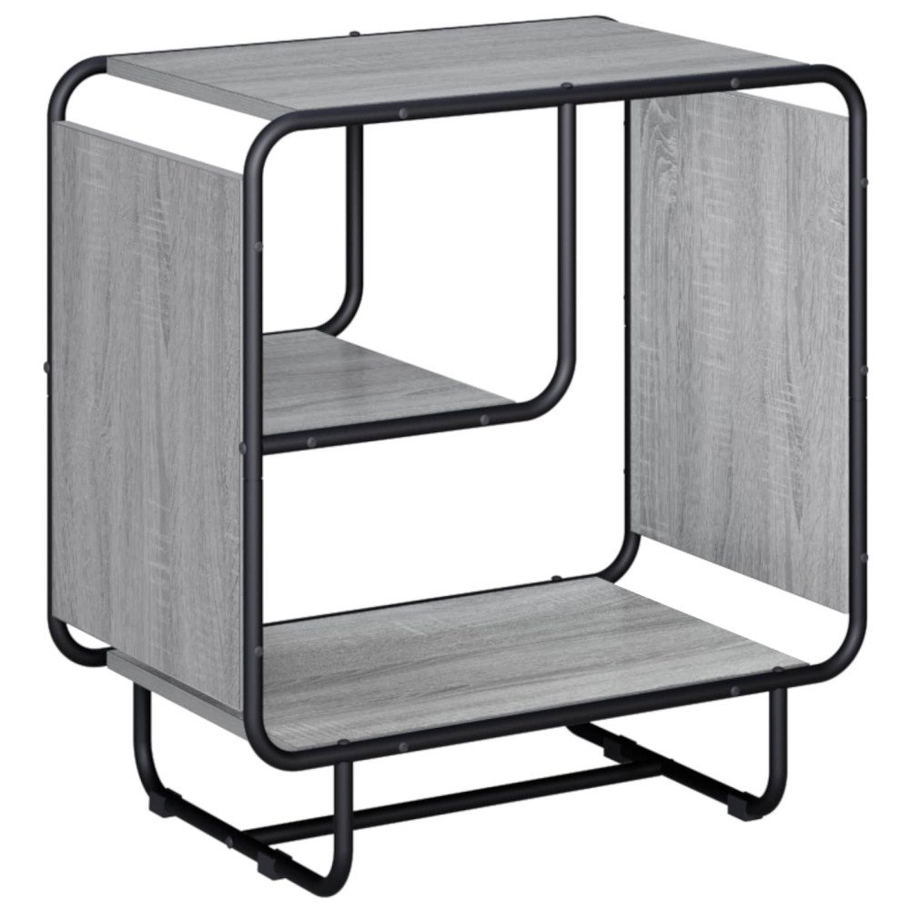 vidaXL Sideboard Grå Sonoma 60 x 37,5 x 64,5 cm Konstruerat trä