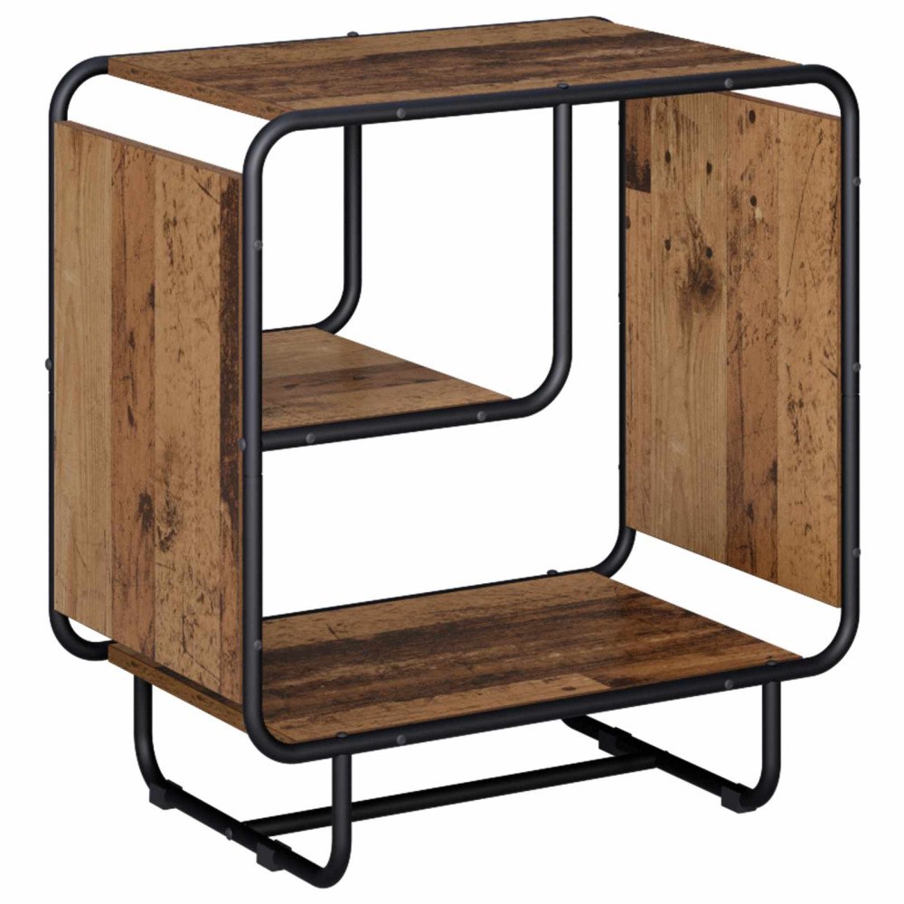 vidaXL Sideboard Gammalt trä 60 x 37,5 x 64,5 cm Konstruerat trä