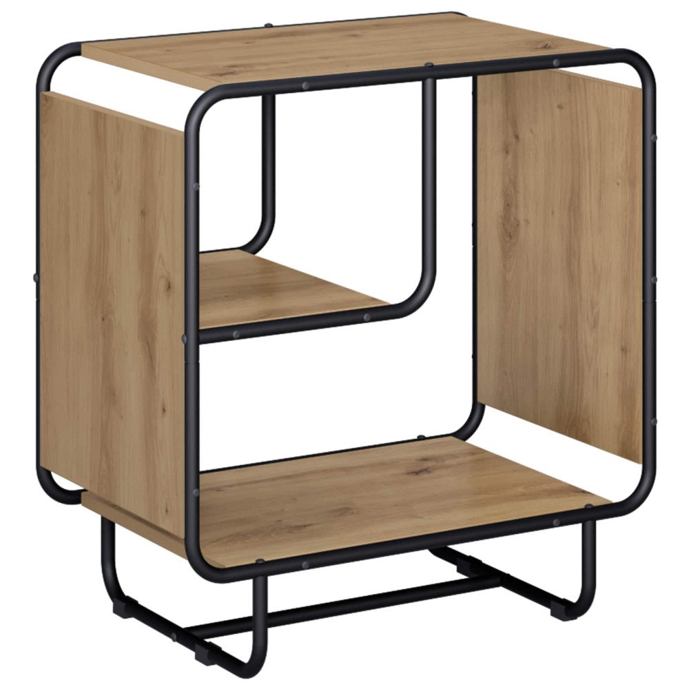 vidaXL Sideboard Artisan-ek 60 x 37,5 x 64,5 cm Konstruerat trä