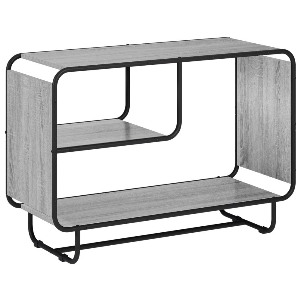 vidaXL Sideboard Grå Sonoma 93.5 x 37.5 x 64.5 cm Konstruerat trä