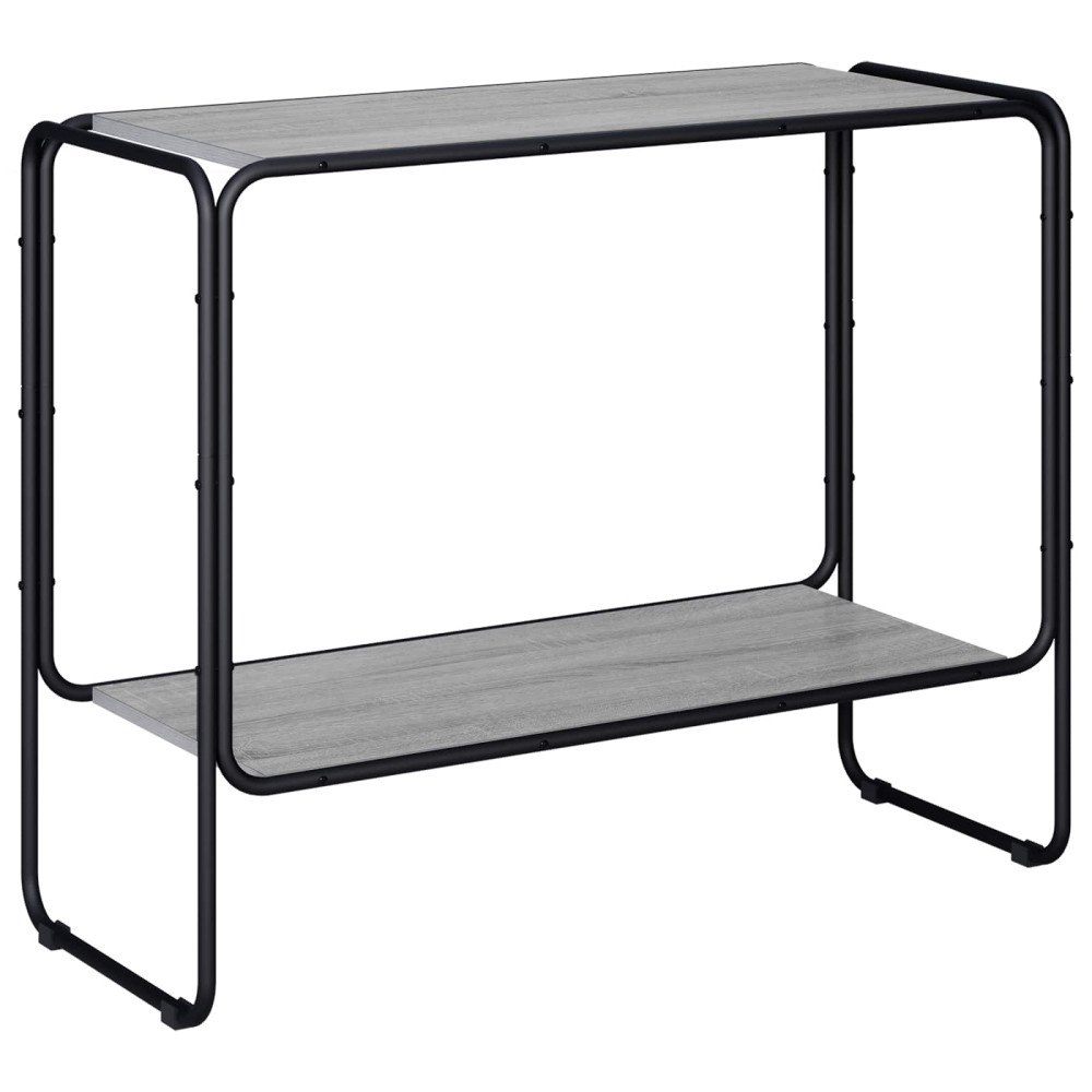 vidaXL Sideboard Grå Sonoma 93.5 x 38 x 75 cm Konstruerat trä