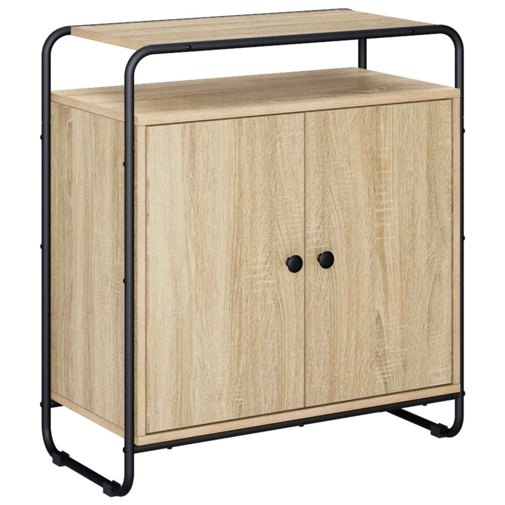 vidaXL Sideboard Sonoma-ek 68 x 35 x 75 cm Konstruerat trä