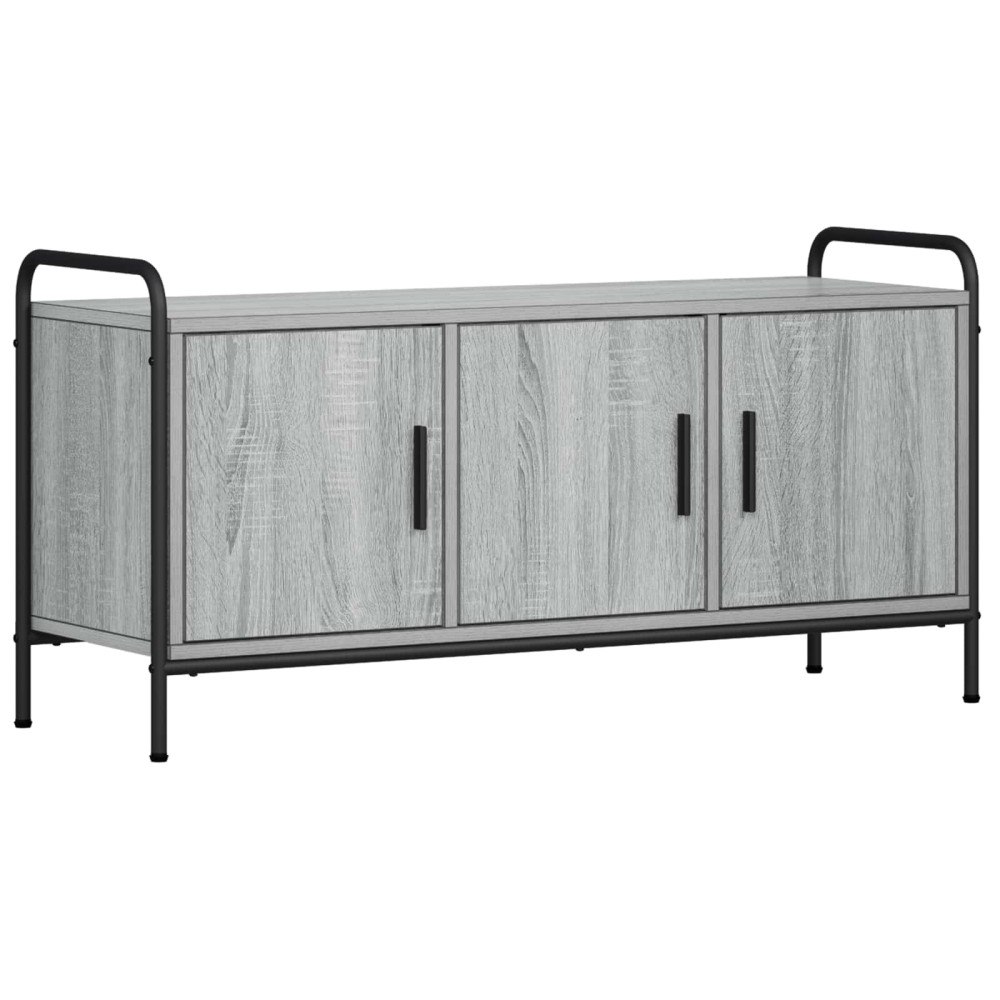 vidaXL TV-skåp 79,5 x 33 x 50 cm Grå Sonoma Konstruerat trä