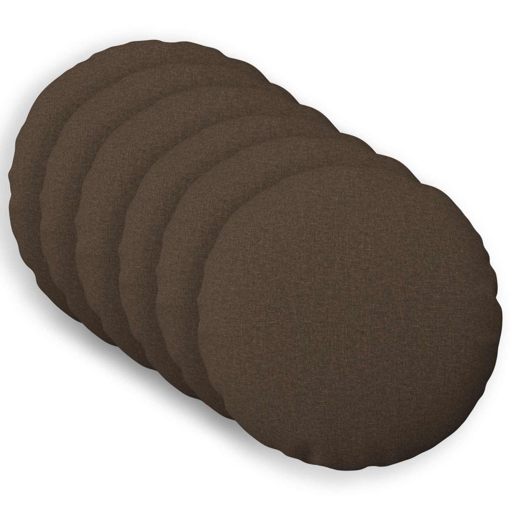vidaXL Kudde med kudde HEERLEN 6 st Taupe Tyg