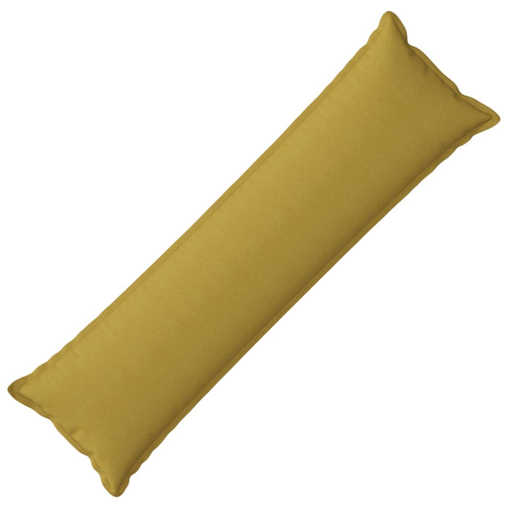 vidaXL Kudde med kudde HOUTEN Ljusgrön 40 x 145 cm Faux Linne