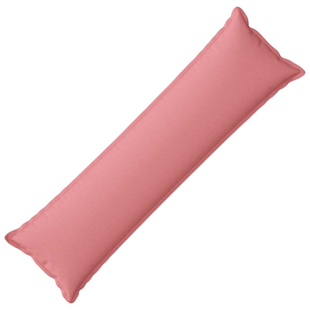 vidaXL Kudde med kudde HOUTEN Rosa 40 x 145 cm Faux Linne