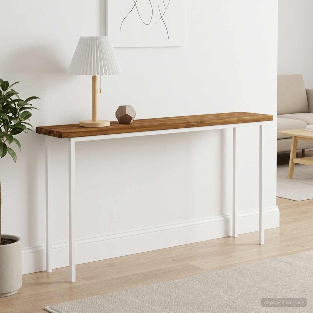 vidaXL Rektangulärt Bordsskiva 90 x 50 x 3,5 cm Rektangulär Naturlig