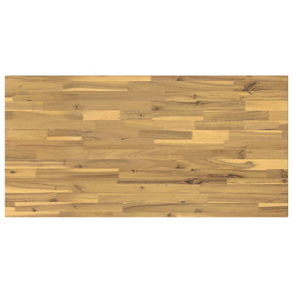 vidaXL Rektangulärt Bordsskiva 90 x 50 x 3,5 cm Rektangulär Vit