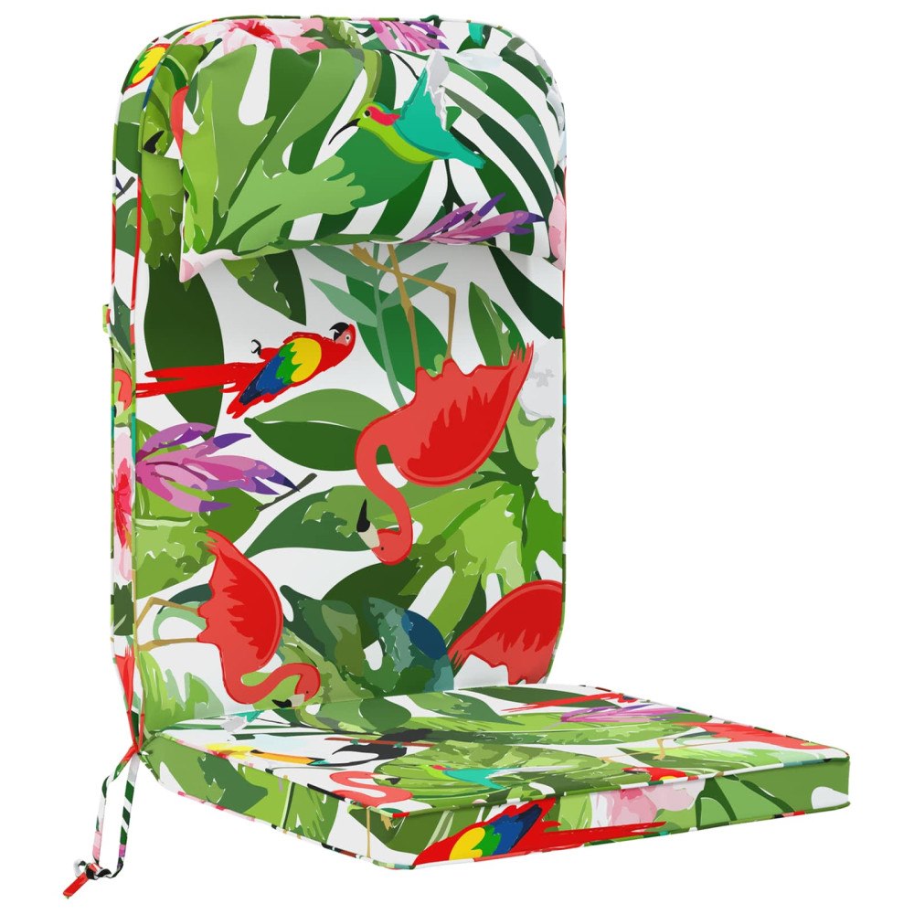 vidaXL Solsängkudde 100% Polyester Flerfärgsdesign 55 x 124 x 5 cm