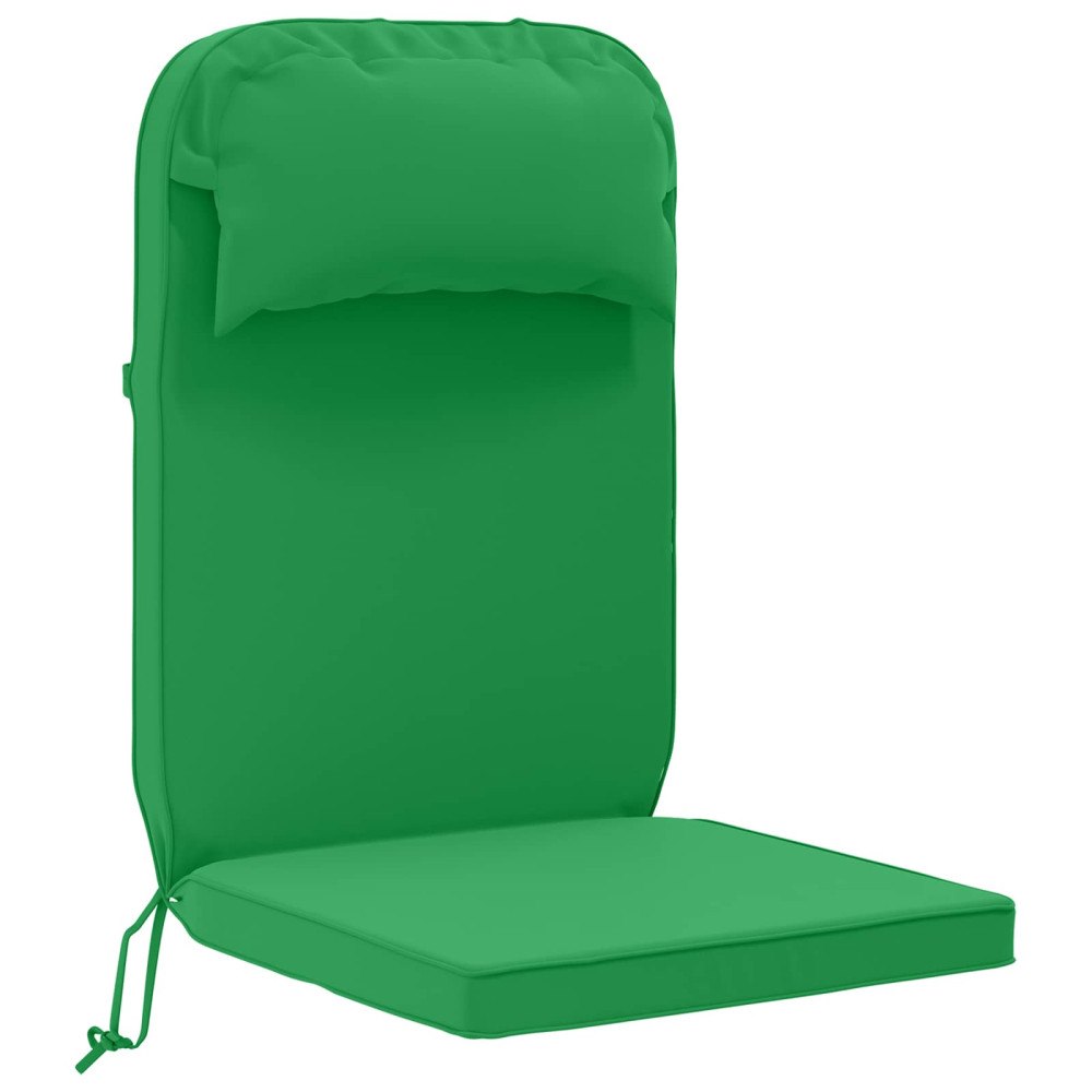 vidaXL Solsängkudde 100% Polyester Grön 55 x 124 x 5 cm