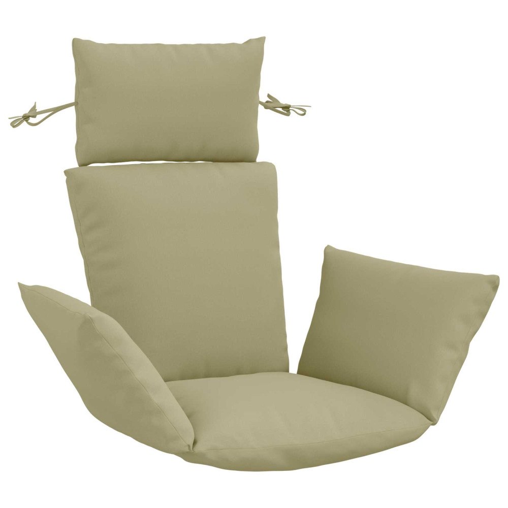 vidaXL Adirondack Kudde PUTTEN 100% Polyester Ljusgrön