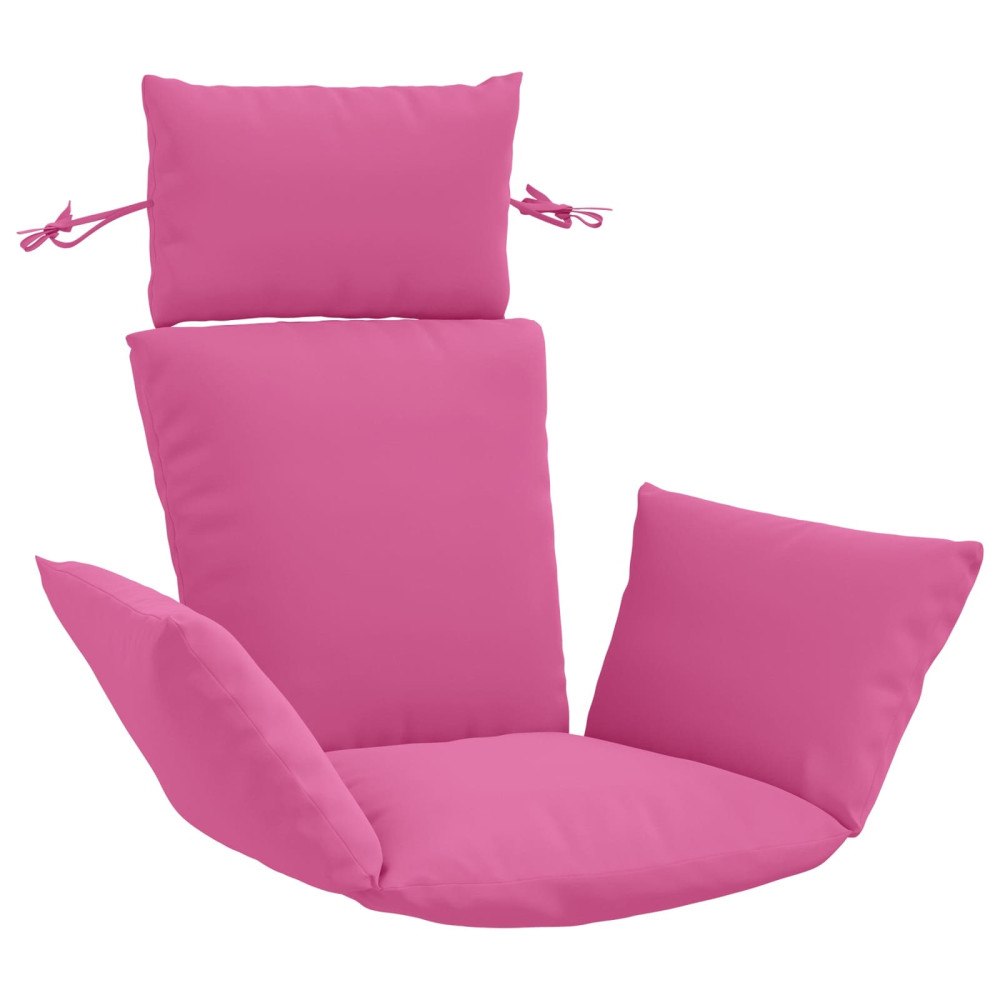 vidaXL Adirondack Kudde PUTTEN 100% Polyester Rosa 60 x 145 x 10 cm