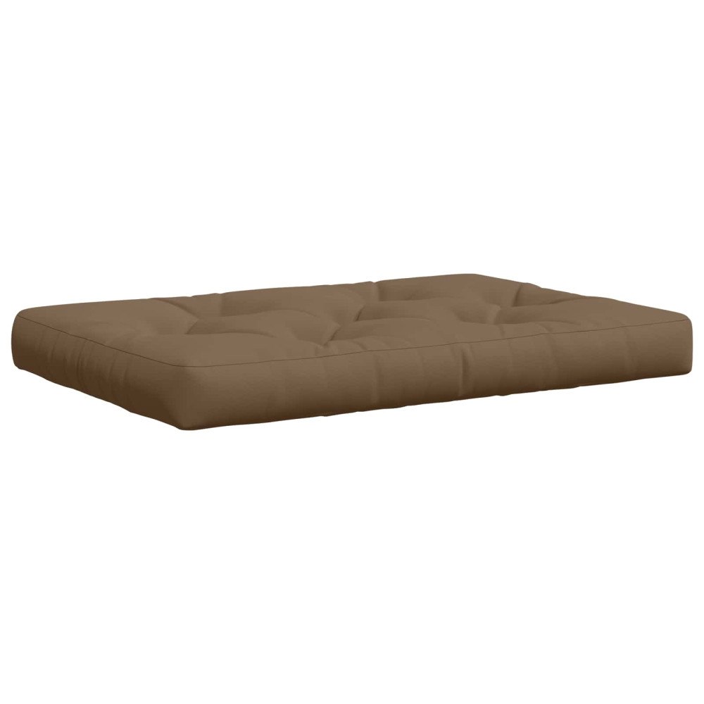 vidaXL Pallkudd VIANEN 100% Polyester Taupe 120 x 60 x 12 cm