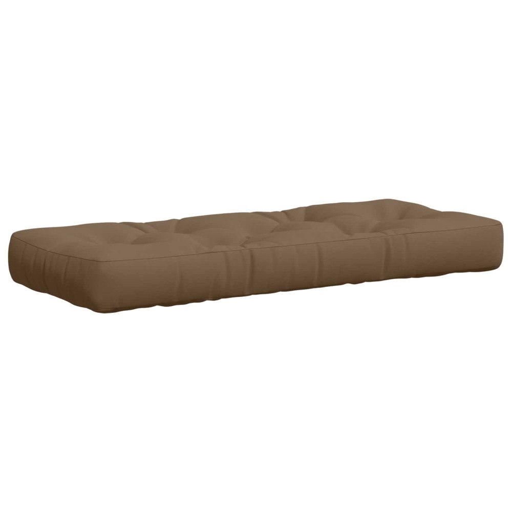 vidaXL Pallkudd VIANEN 100% Polyester Taupe 120 x 40 x 12 cm