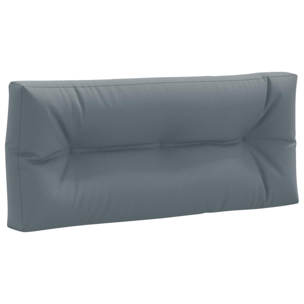 vidaXL Pallryggkudde VIANEN 100% Polyester Blå 120 x 60 x 12 cm