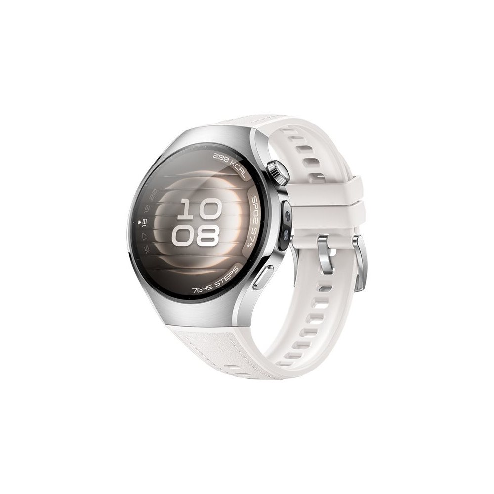 Huawei Huawei Watch 5 - flygplansklassad titan - smart klocka med rem - silver