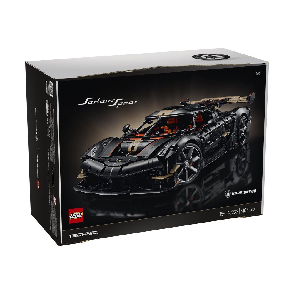 LEGO LEGO Technic 42232 - Koenigsegg Sadair's Spear Megacar - byggsats