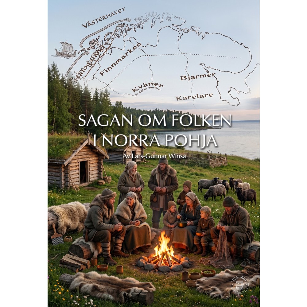 Lars-Gunnar Winsa Sagan om folken i Norra Pohja (bok, danskt band)