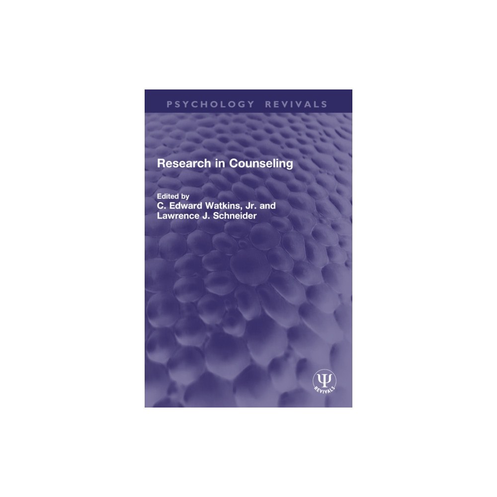 Taylor & francis ltd Research in Counseling (häftad, eng)