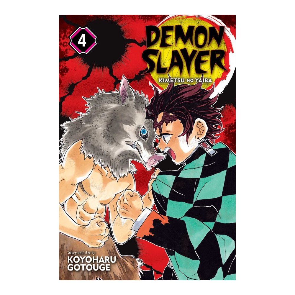 Koyoharu Gotouge Demon Slayer, Vol. 4 (pocket, eng)
