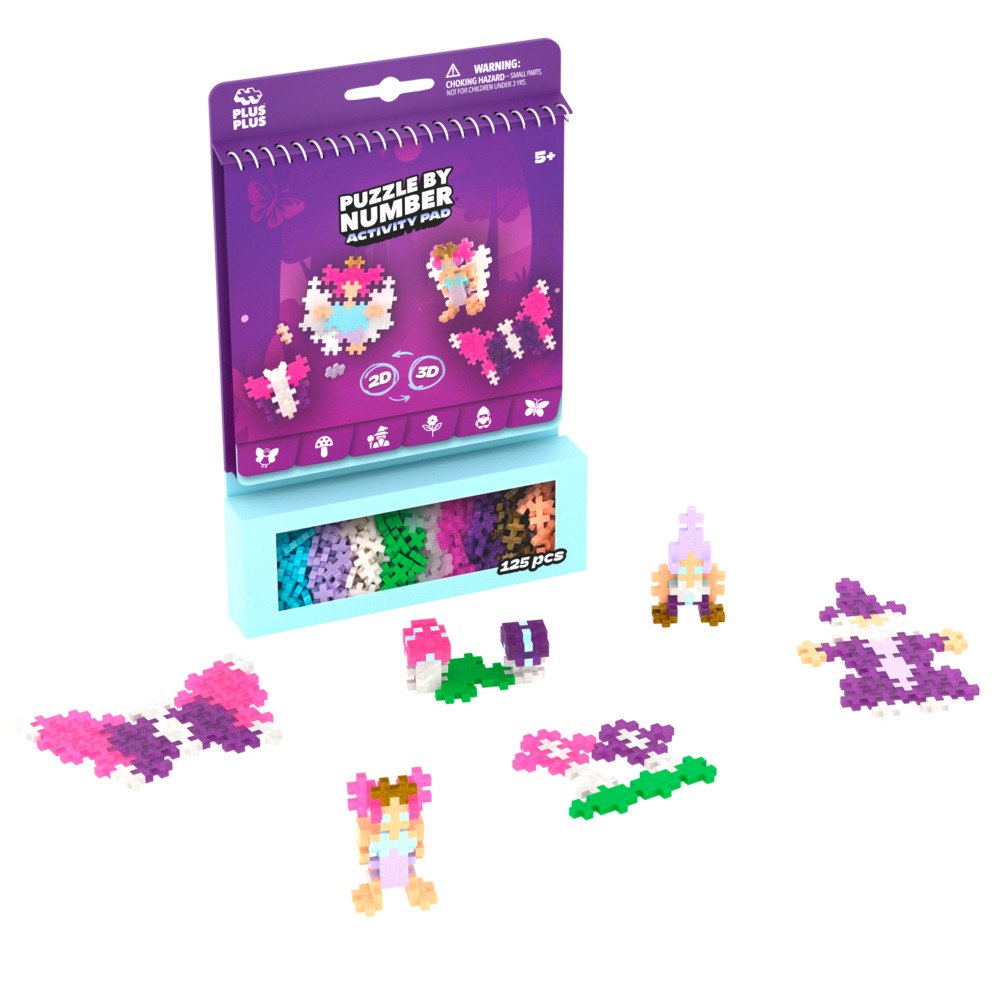 PlusPlus Plus-Plus Activity Pad – Förtrollad skog