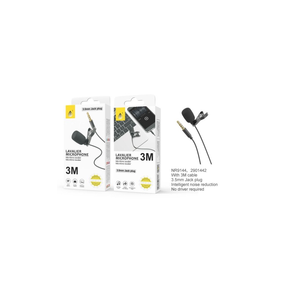 MTK OnePlus mikrofon med clips