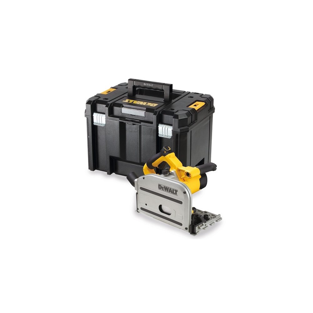 DeWalt DeWALT DWS520KT-QS, Trä, Svart, Rostfritt stål, Gul, 16,5 cm...